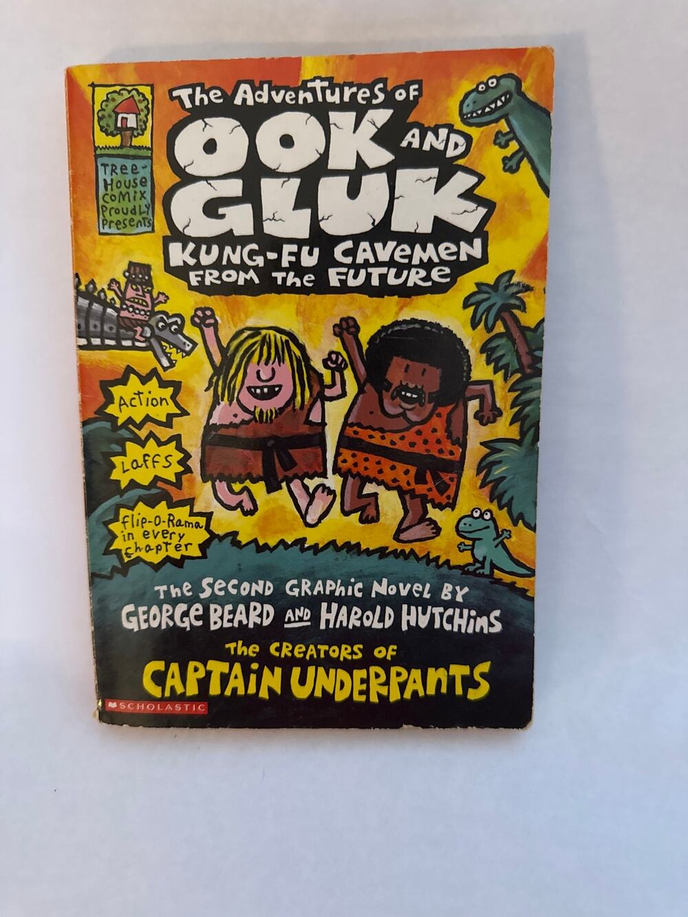The Adventures of Ook and Gluk Kung-Fu Cavemen From Future Dav Pilkey 2010